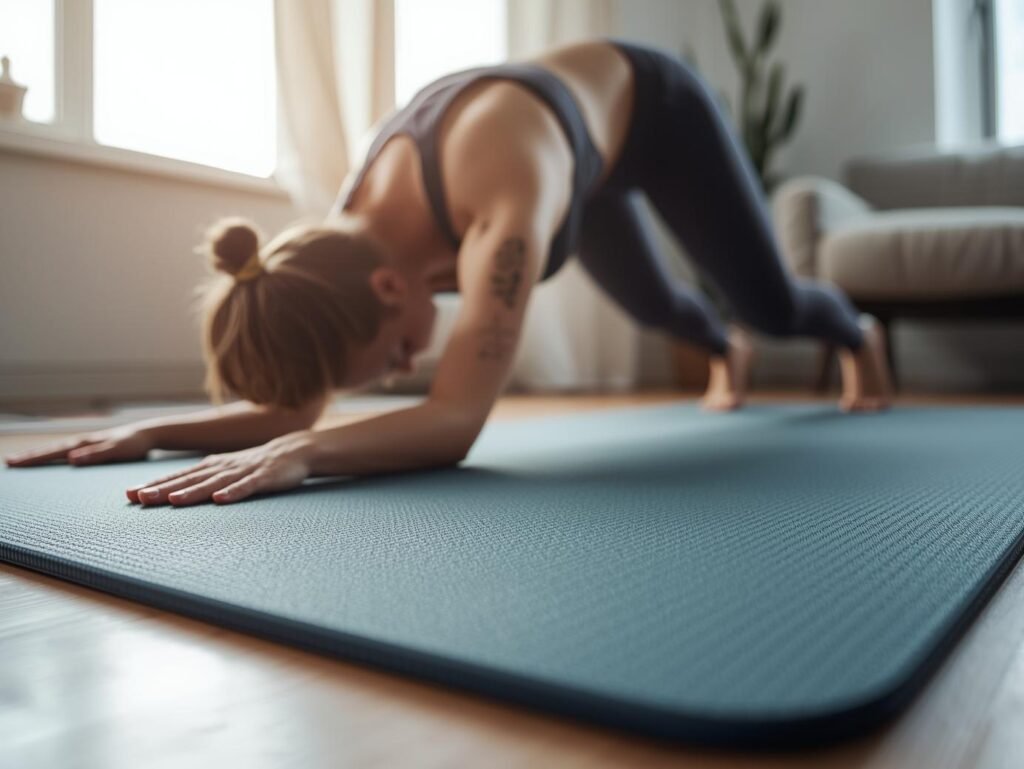 Amazon Basics Yoga Mat Review 2024 – Best Thick Exercise Mat for Home Workouts