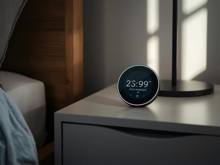 Amazon Echo Spot Smart Alarm Clock with Alexa