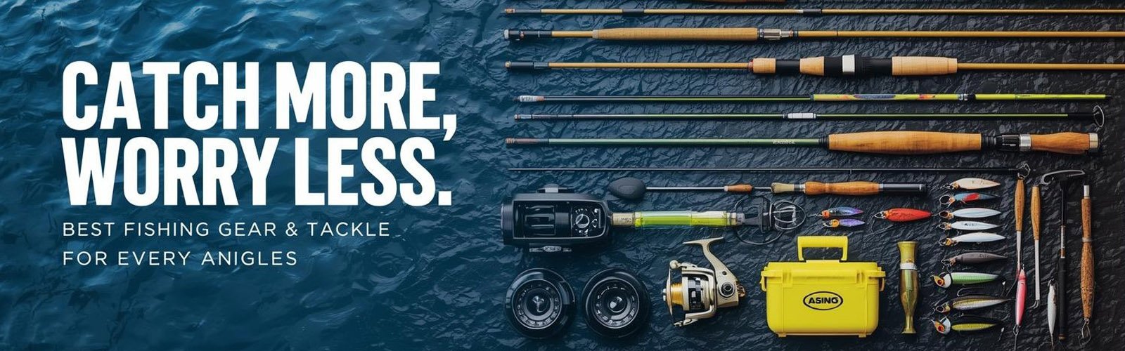 Fishing Gear Amazon Deals – Rods, Reels & Accessories