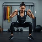 ZELUS Weighted Vest used for home workout and strength training